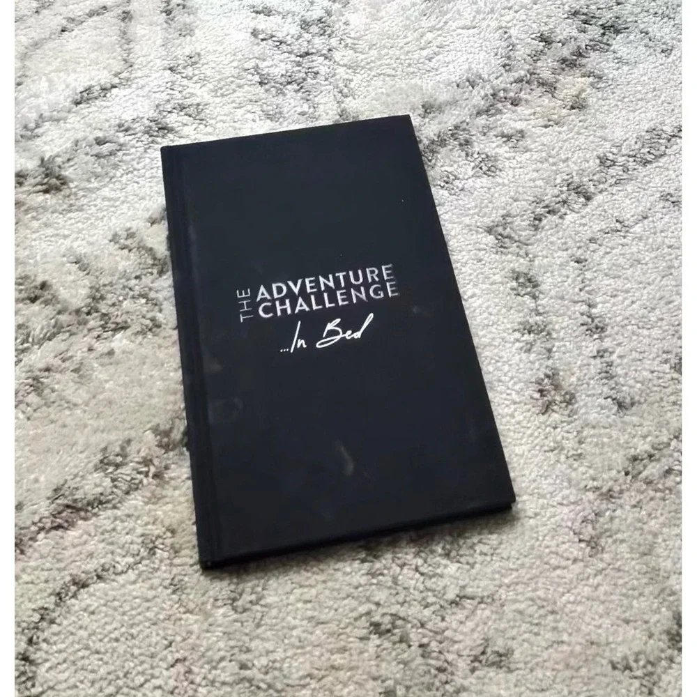 The Adventure Challenge In Bed Edition Scratch Off Couples Date Night Book Black